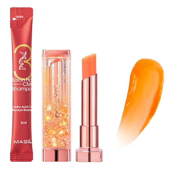 [SET] CORINGCO Sparkle Cute Color Changing Lipbalm