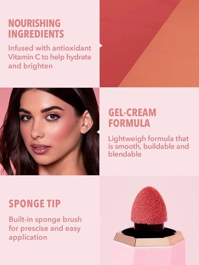 SHEGLAM Liquid Blush Makeup for Cheeks Matte Finish Birthday Suit