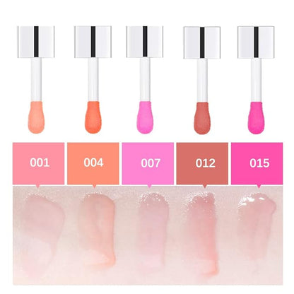 2 PCS Plumping Lip Oil,Hydrating Lip Gloss Oil,Long Plumping