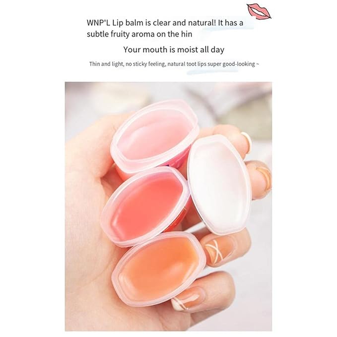 Fruit Flavored Lip Balm Set, Anti