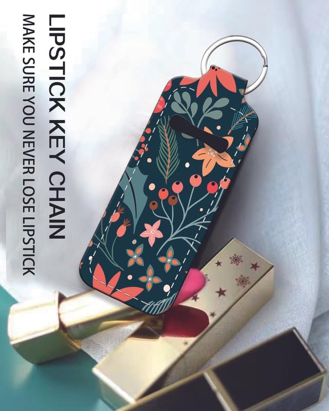 Chapstick Holder Keychain Holder Neoprene Lip Balm Lipstick