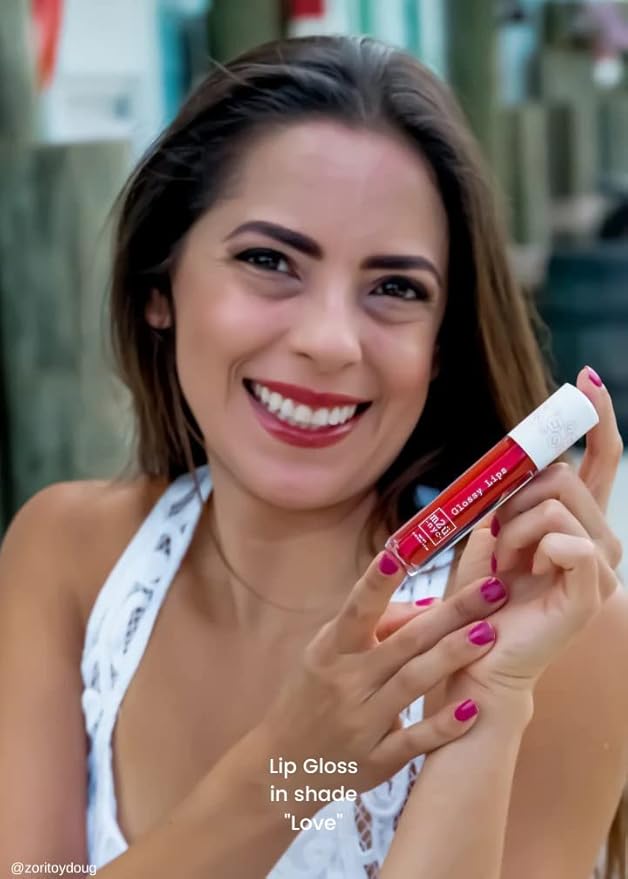 M2U NYC Lip Gloss, Lip Oil, Lip Gloss Set, Lipgloss, Clear Lip Gloss, Lip Makeup, Lip Plumper Gloss, Clear Lip Gloss, Multiple Colors (Clear)