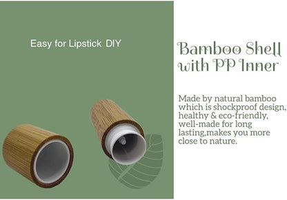 Bamboo Empty Lip Balm Containers 5.5g Samples