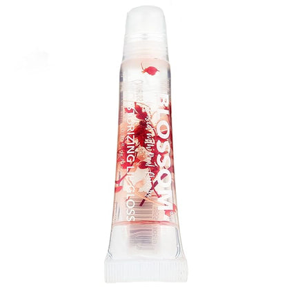 Blossom Scented Moisturizing Lip Gloss Tubes, Infused with Real Flowers, 0.3 fl. oz/9ml, Candy Cane