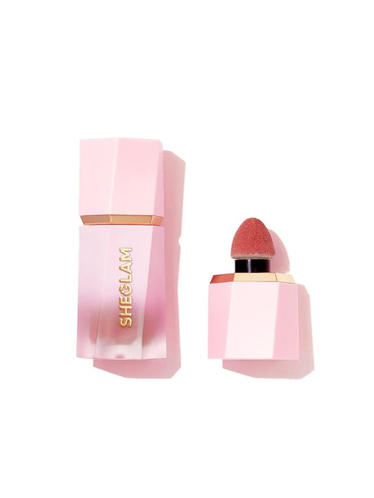 SHEGLAM Liquid Blush Makeup for Cheeks Matte Finish Rose Ritual