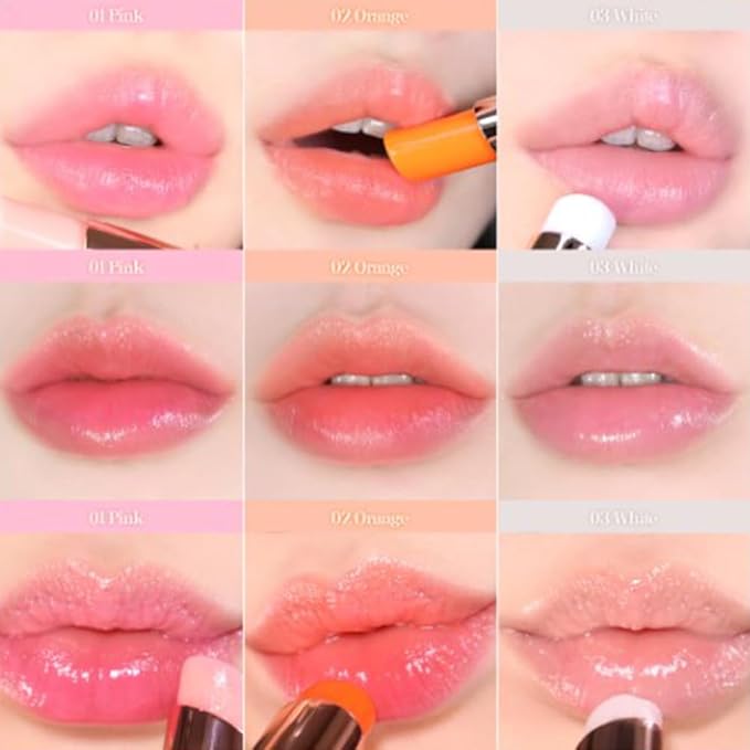 Sparkle Cute Lip Balm, Color Changing, Lake