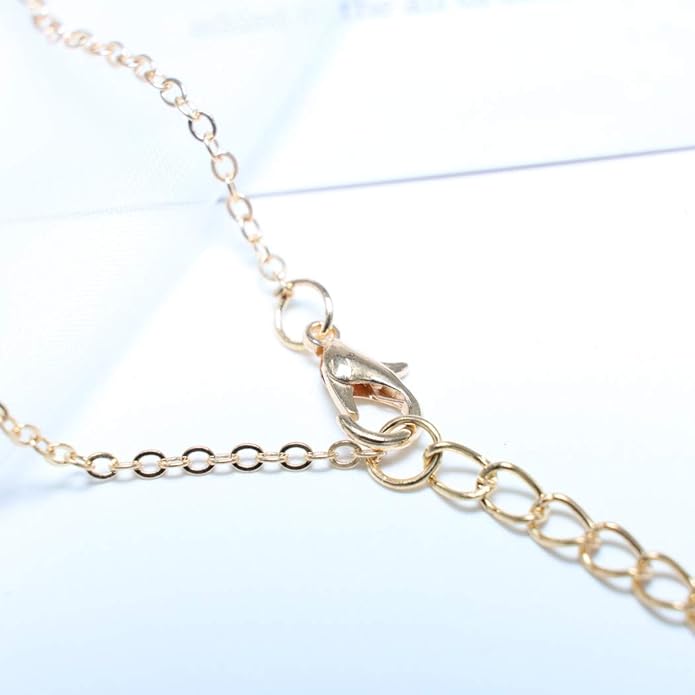 Bohemian Star Necklace Choker Small Flat