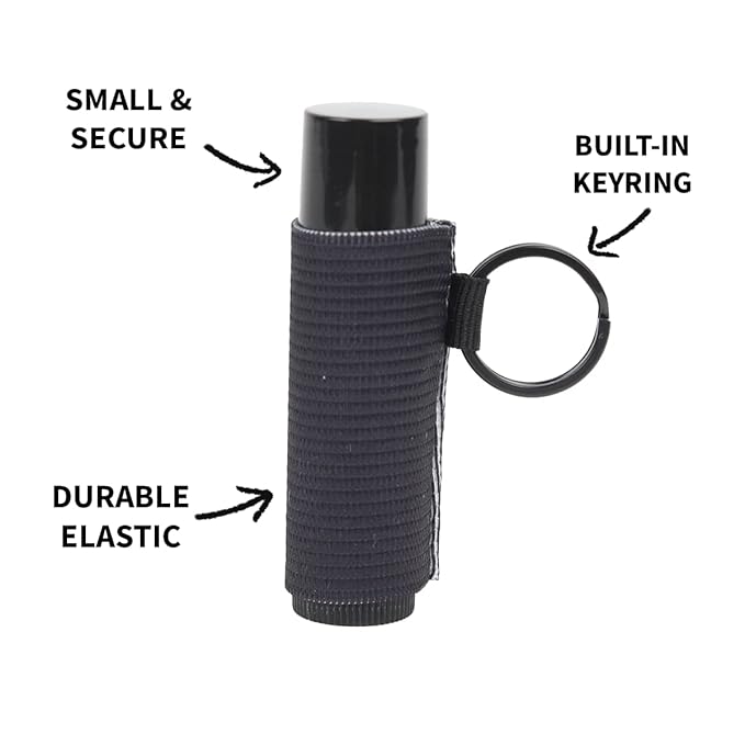 Thread Wallets Lip Balm Holder Keychain, Lip Gloss