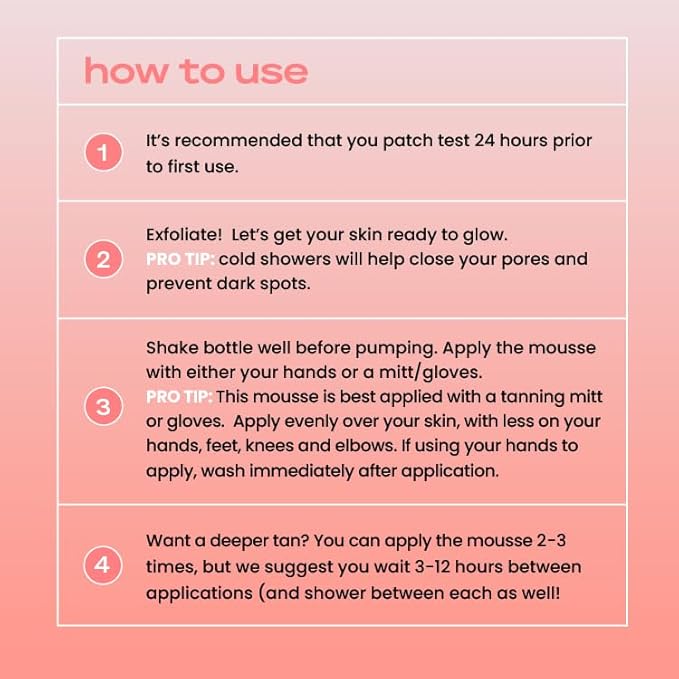 KoluaSkin by KoluaWax Self Tanner Mousse, Dark - Natural-Looking Sunless Body Fake Tan - Dries Quick w/No Streaks, Hydrates Skin - Light Tropical Scent & Dermatologist-tested for Sensitive Skin, 7oz