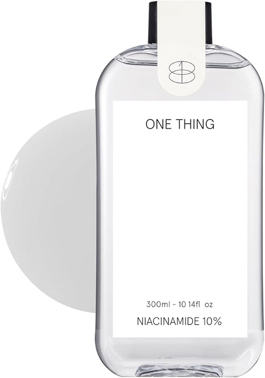 ONE THING Niacinamide 10% Toner 10.14 Fl Oz | Vitamin B3 Hydrating Revitalizing Soothing Facial Daily Essence Dull, Oily Skin | Discoloration, Redness, Acne Scars Relief, Uneven Tone | Korean SkinCare
