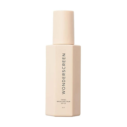 DIME Beauty Tinted Glow Wonderscreen SPF 30, Mineral Sunscreen for Face with 19% Zinc Oxide, Tinted Moisturizer with SPF, 50 g (Shade 01)