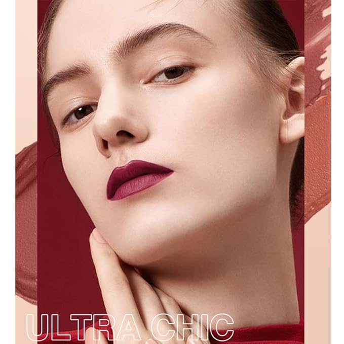 URQT 12pcs Nude Lip Liner and Lipstick Makeup Set, 6 Velvety Matte Liquid Lipsticks + 6 Matching Smooth Lip Liner One Step Lips Makeup Kits Waterproof Long Lasting Matte Lipstick Gift Set (SetC, 12)