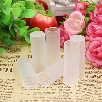 24PCS/4g White Empty Lipstick Lip Balm Balms