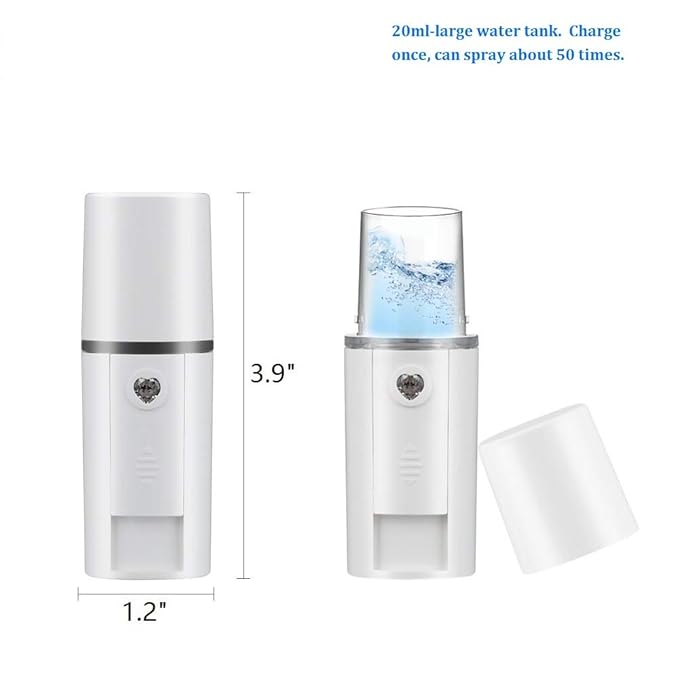 Nano Facial Mister Portable Mini Face Mist Handy Sprayer Automatic Eyelash Extensions Cool Facial Steamer