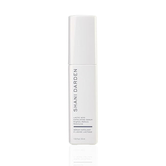 SHANI DARDEN SKIN CARE Lactic Acid Face Serum, Active Night Serum to Help with the Look of Radiant and Smooth Skin, Gentle But Powerful Face Exfoliator, 1.01 fl oz