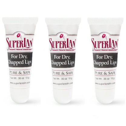 Organic Lanolin Lip Balm For Dry,