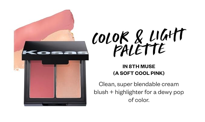 Kosas Travel Kit - lips, lashes,