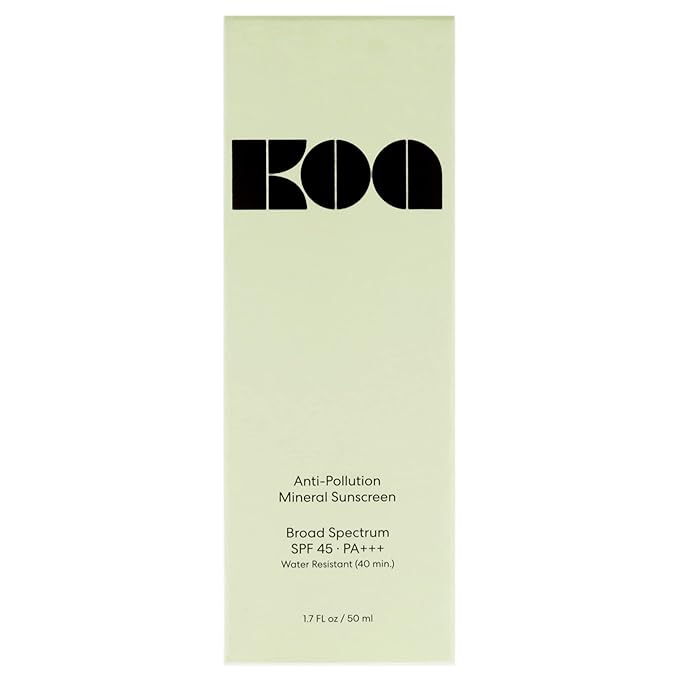 Koa Mineral Sunscreen - Invisible - Traditional, Nourishing Ingredients From Hawaii - Effectively Protects Skin From Sun without Unsightly White Cast - Deeply Hydrating, Lightweight Formula - 1.7 oz