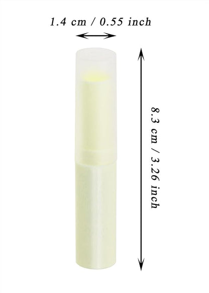 0.14oz Empty Flavored Lip Balm Container (Beige)