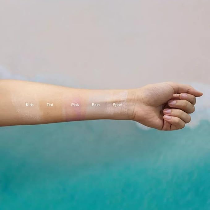 STREAM2SEA EcoStick SPF 35 Mineral Sunscreen Stick, Sweat Water Resistant Sunblock, USDA Approved Biodegradable Paraben Free Reef Safe Sunscreen Protection Against UVA UVB (EcoStick WildPink) - 0.5 oz