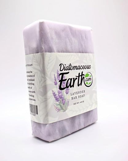 Diatomaceous Earth Lavender Soap Bar