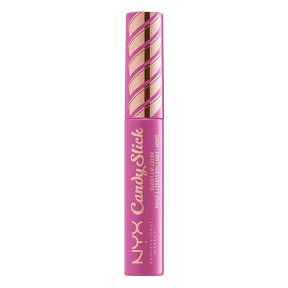 NYX PROFESSIONAL MAKEUP Candy Slick Glowy Lip Color Gloss - Birthday Sprinkles (Barbie Pink)