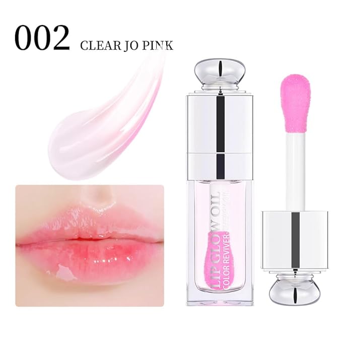 Moisturizing Lip Oil,No-Sticky Gloss Balm Care,Fruit