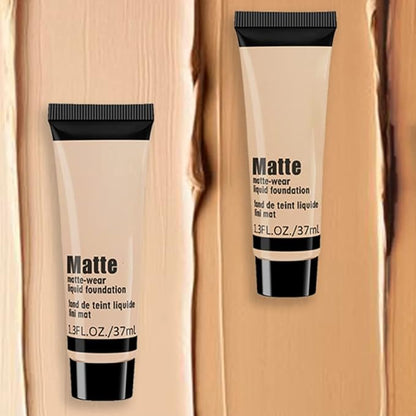 2 Pack Liquid Foundation Cream for Face Makeup,Durable