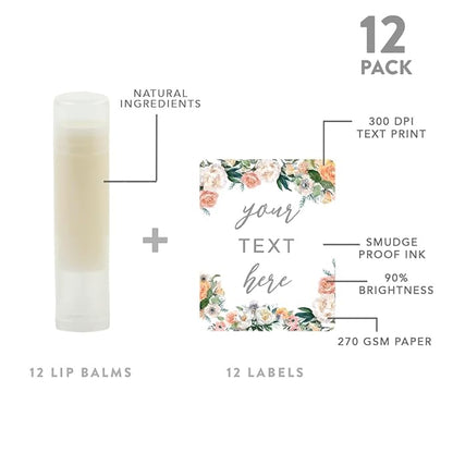 Andaz Press Personalized Lip Balm Party Garden