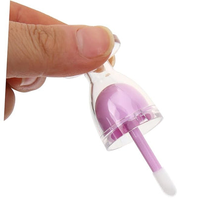 6pcs Ice Cream Lip Glaze Tube Lip Balms Bottle Lip Gloss Bulk Refillable Lip Gloss Tube Diy Lip Gloss Bottles Lip Balm Empty Containers Miss Plastic Lipstick Filling