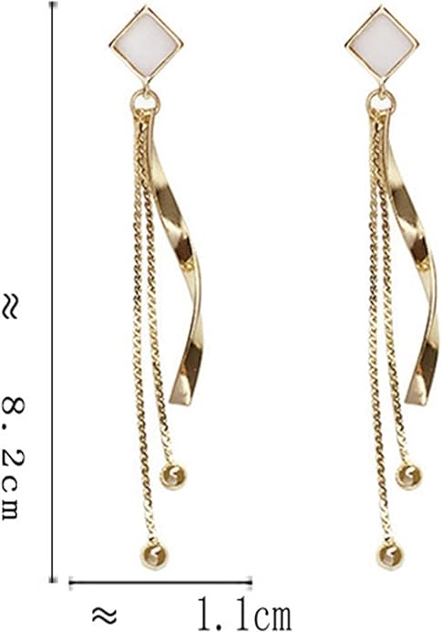 Boho Long Tassel Drop Dangle Earrings