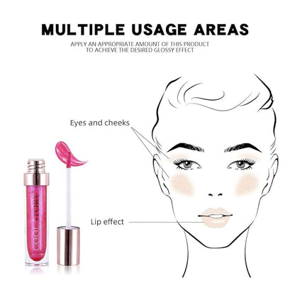 GECOMO Colorful Explosive Pearlescent Lip Gloss