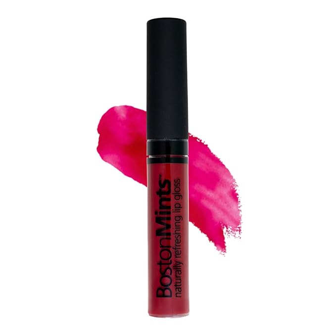 Go Sox! Lip Gloss (.25oz) - Naturally Refreshing Vegan Lip Gloss with Aloe and Vitamins C & E, Spearmint Extract