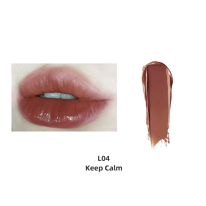 Lip Plumper Gloss No-Sticky Hydrating Lip Plumping Lip Gloss, Glossy Finish, Long-lasting, Moisturizing, Lip Tint for Daily Use