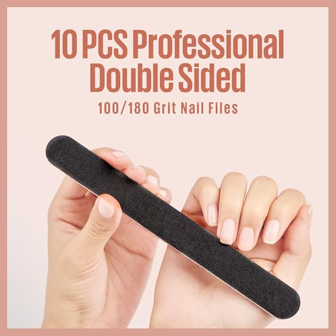 Mefa nail file, 10 pack