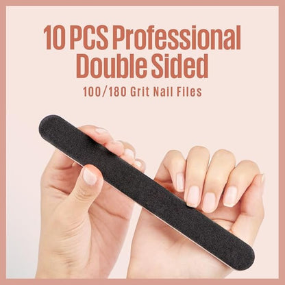 Mefa nail file, 10 pack