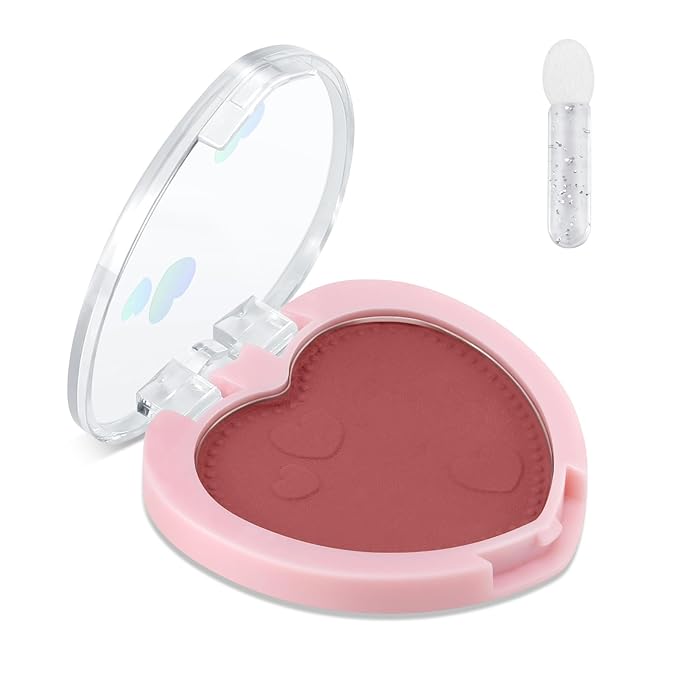 Boobeen Powder Blush Matte Pressed Blush Palette, Highly