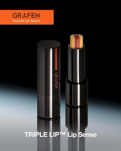 GRAFEN Triple Color Lip Balm Coral Magnetic