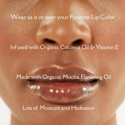 Moisturizing Lip Gloss (10 mL)- Vegan Clean Lipgloss Moisturizing