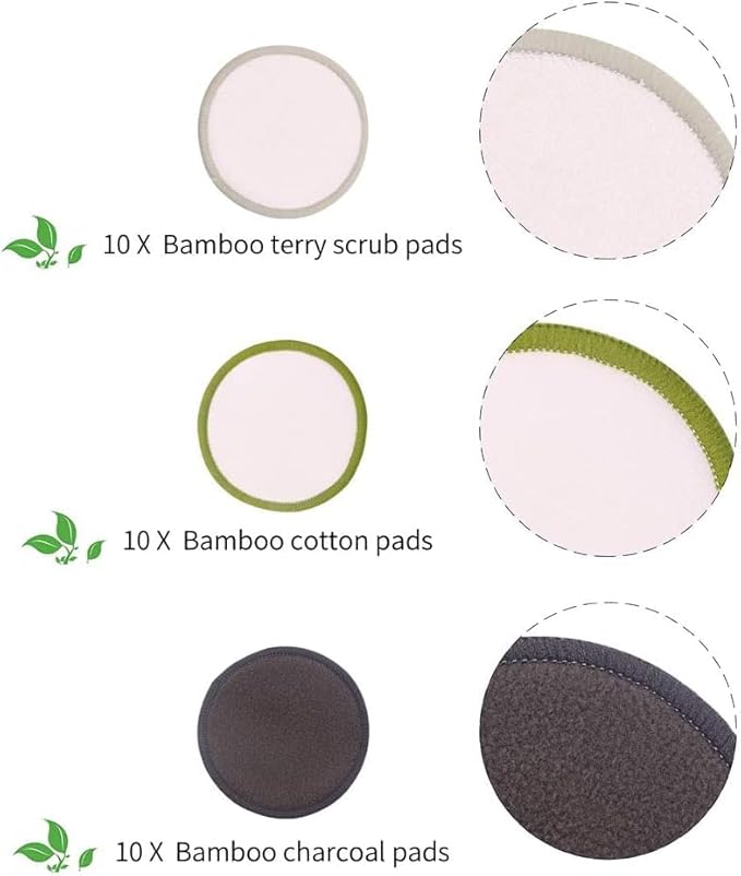 Chloven 30 pack reusable makeup