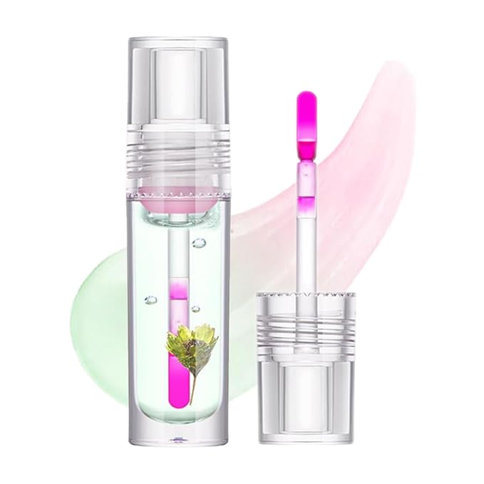 Mysense Color Changing Lip Oil, Magic Lip Gloss Changing