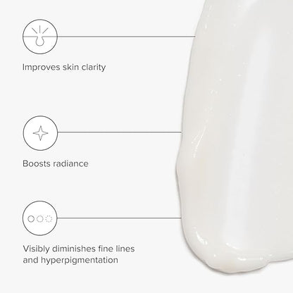 DRMTLGY Lactic Acid 12% Refining Serum for Face - AHA & PHA Exfoliating Face Serum - Dark Spot Serum with Brightening Licorice Root Extract, 1oz