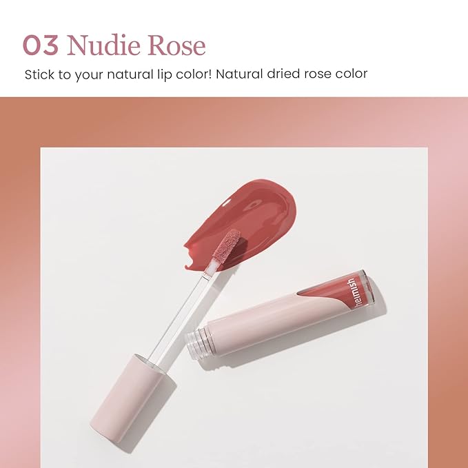 HEIMISH] Dailism Lip Gloss (Sheer Red) 0.99 oz/ 28 g | Long Lasting Highly Pigmentated Glossy Lip Color | Non-Sticky, Liquid Lipstick, Lip Gloss, Shimmery Vivid Color, Korean Makeup