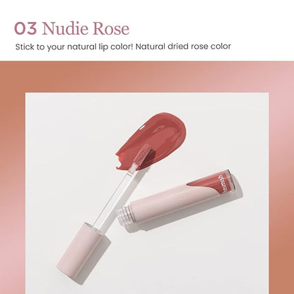 HEIMISH] Dailism Lip Gloss (Sheer Red) 0.99 oz/ 28 g | Long Lasting Highly Pigmentated Glossy Lip Color | Non-Sticky, Liquid Lipstick, Lip Gloss, Shimmery Vivid Color, Korean Makeup