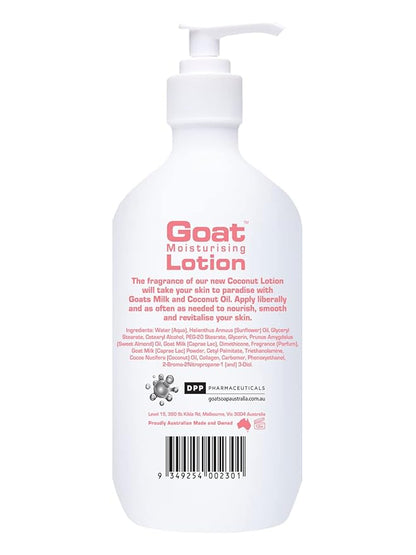 Milk Lotion - Moisturizing - Non Greasy - 17 oz Enriched Milk, Suitable for Dry, Itchy or Sensitive Skin - Made in Australia - Coconut Oil