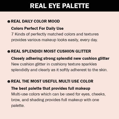 Espoir Real Eye Palette #1 Peachy Like (Warm