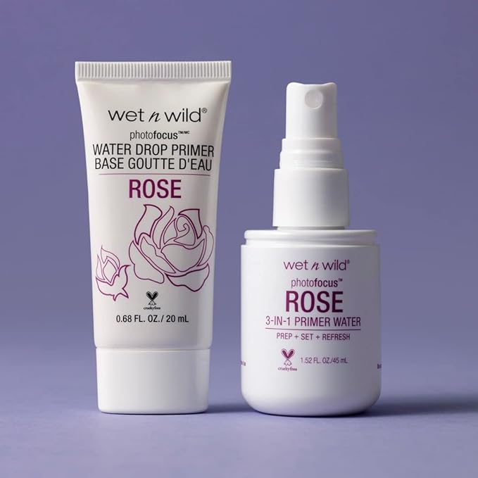 wet n wild Photo Focus Primer Water, Rose 1.52 Ounces