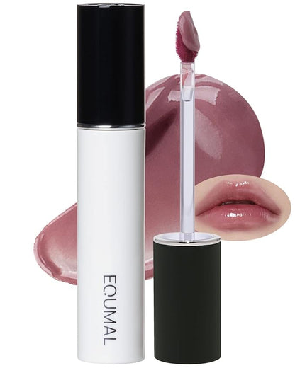 Non-Section Glowy Tint – 108 SOOTY HAZE – Glass Lasting Transparent & Flexible Lip Makeup - Moisturizing Lip Stain for Glossy Finish – Buildable Lipstick for Fuller Looking Lip, 0.18 fl.oz.