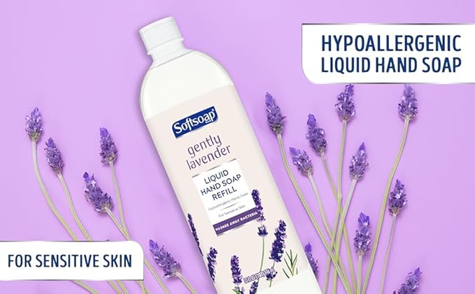Softsoap Gently Lavender Liquid Hand Soap