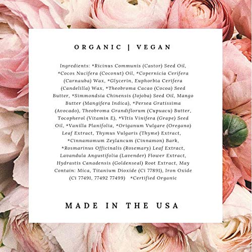 Mom's Secret Natural Lipstick, Organic, Vegan, Gluten Free, Organic,